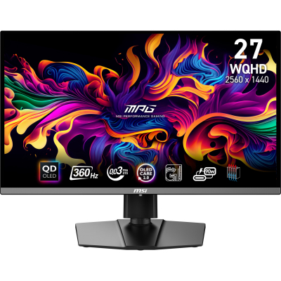 MPG 271QRX QD-OLED pantalla para PC 67,3 cm (26.5) 2560 x 1440 Pixeles Wide Quad HD Negro
