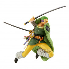 Figura banpresto one piece battle record collection roronoa zoro iii 17cm