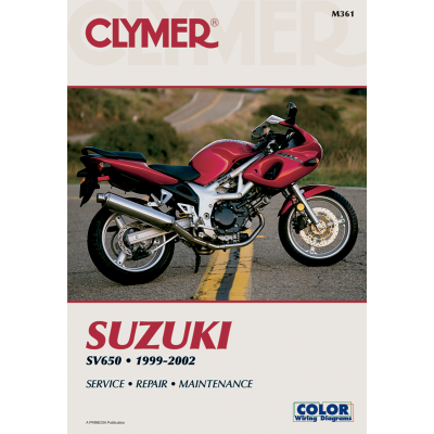 Manual de reparación motocicleta CLYMER M361