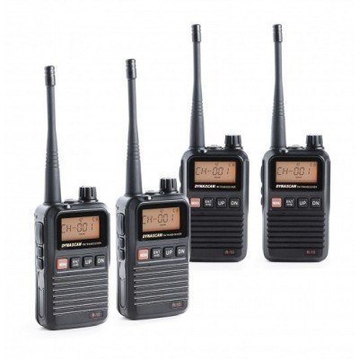 Pack 4 Walkies PMR446 R10