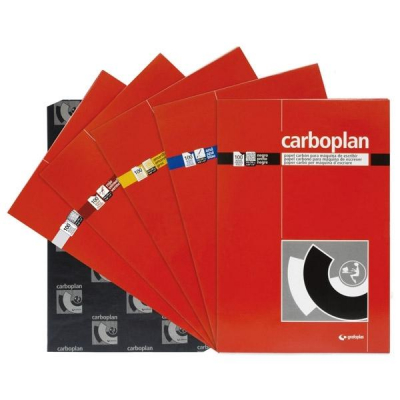 CAJA 100H. CARBOPLAN NEGRO ESCRIB