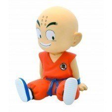 Figura hucha plastoy dragon ball krilin sentado