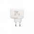 Cargador Pared Doble Puerto Usbc + Usb A 27W Blanco