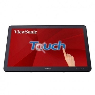ViewSonic Monitor Tactil LED 24 Full HD - 10 Puntos de Contacto - Altavoces 5W - Angulo de Vision 178º - USB, HDMI, DP y VGA - VESA 100x100 mm