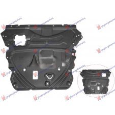CUBIERTA CETRAL DE BAJO DE MOTOR(PLASTICO)(CAMBIO MANUAL DE 6 VELOCIDADES))