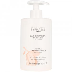 LECHE CORPORAL nutritiva con aceite de almendra 500 ml