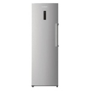 Congelador vertical Corbero CCVH18524NFX, 185 x 60 x 66 cm, No Frost, clase D, 197 kWh año, 39dB, 274 litros, puerta reversible, Inverter, inox