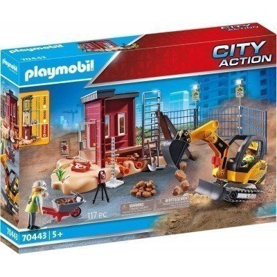 Playmobil mini excavadora