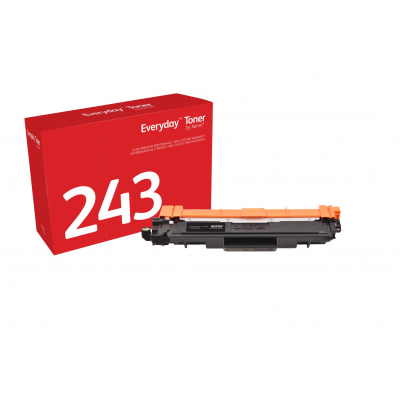 Everyday El tóner Everyday? Negro de Xerox es compatible con Brother TN-243BK, Capacidad alta