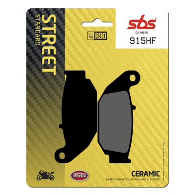 HF Street Ceramic Organic Brake Pads SBS 915HF