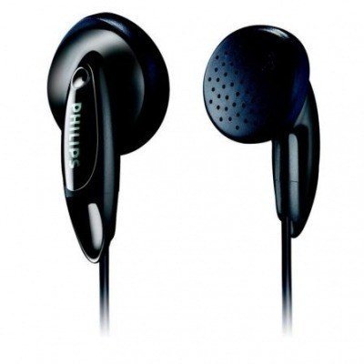 Auriculares Intrauditivos Philips SHE1350/ Jack 3.5/ Negros