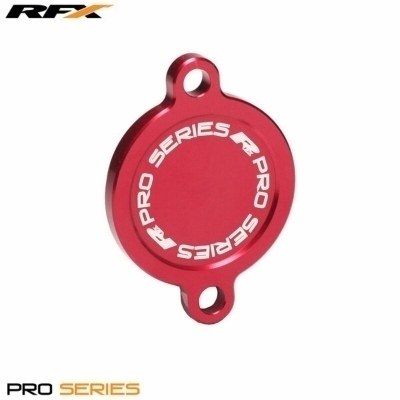 Tapa del filtro de aceite RFX Pro (rojo) - Kawasaki KXF450 FXFC2030099RD