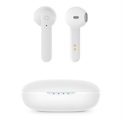 Auriculares spc 4616b blanco bluetooth 5.0 - estuche de carga - ipx4