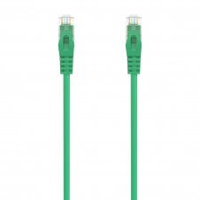 AISENS Cable de Red Latiguillo RJ45 LSZH Cat.6A 500 Mhz UTP AWG24, Verde, 0.5M
