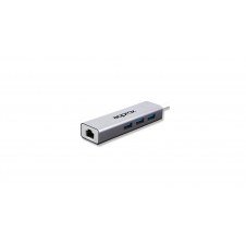 ADAPTADOR ETHERNET USB 3.0 APPROX GIGABIT + HUB USB 3.0 APPC07GHUB