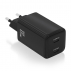 Aisens - Cargador Gan 65W, 2Xusb-C Pd3.0 Qc4.0, Negro