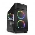Caja Sharkoon V1000 MATX 2xUSB3.0 RGB sin fuente