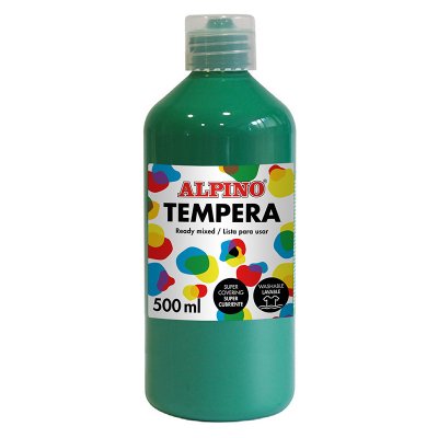 DM010179 tempera 500 ml Botella Verde