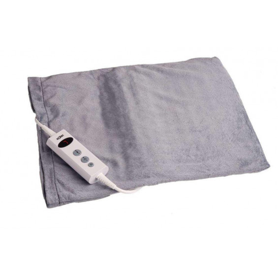 Almohadilla eléctrica Solac Bremen Digital Soft CT8702, 40 x 30 cm, 100 W, 10 niveles, temporizador, autoapagado, funda suave, lavable a 40 °C