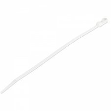 StarTech.com Bridas sujetacables de 20cm con perforación de montaje - 4 mm de ancho, para grupo de cables de 52 mm, soportan 22 kg de tensión, de Ny