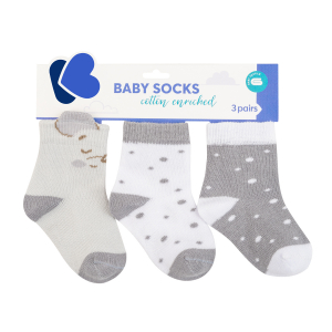 Calcetines de bebé con orejas 3D Joyful Mice 1-2a