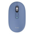 MOUSE TRUST WIRELESS SERON HYPSCROLL SLIM 400-2400DPI 6 BOTONES RECARGABLE FSC GRS AZUL