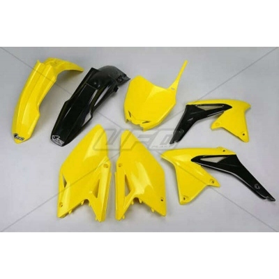 UFO Plastic Kit OEM Color (2014) Yellow/Black Suzuki RM-Z450 SUKIT417@999