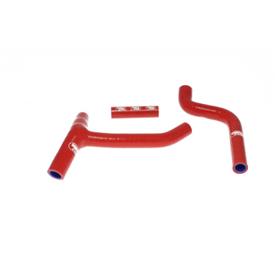 SAMCO Radiator Hoses Y type - 4 Suzuki RM-Z250 SUZ-47RED