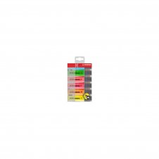 STABILO BOSS ORIGINAL ESTUCHE DE MARCADORES FLUORESCENTES 6 COLORES PUNTA BISELADA 70/6
