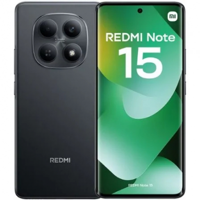 Smartphone Xiaomi Redmi Note 15 6GB/ 128GB/ 6.77/ Negro