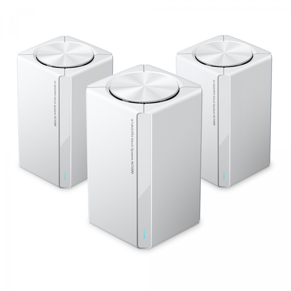 Xiaomi AC1200 Pack de 3 Sistemas WiFi Mesh Dual Band - Velocidad hasta 1200Mbps - 2 Puertos RJ-45