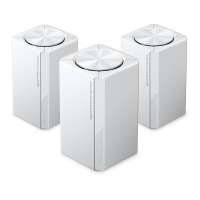 Xiaomi AC1200 Pack de 3 Sistemas WiFi Mesh Dual Band - Velocidad hasta 1200Mbps - 2 Puertos RJ-45