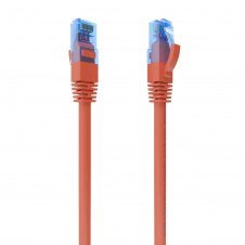 AISENS Cable De Red Latiguillo RJ45 Cat.6 UTP AWG26 CCA, Rojo, 1.0 m