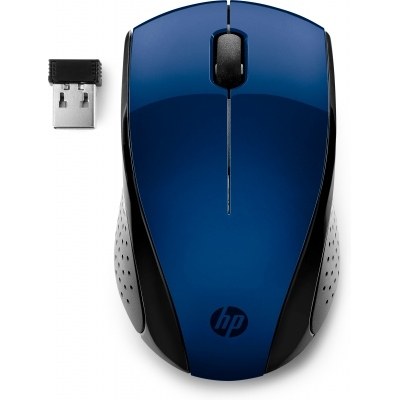 Ratón Inalámbrico HP 220/ Hasta 1600 DPI/ Azul