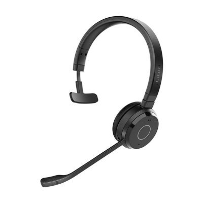 Auriculares jabra evolve 65 te uc inalambrico negro
