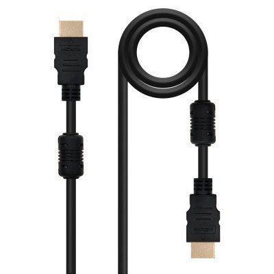 Nanocable CABLE HDMI 2M V1.4 (ALTA VELOCIDAD / HEC) CON FERRITA