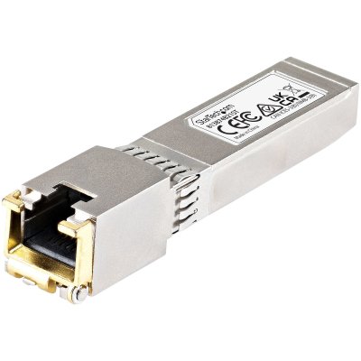 Módulo Transceptor SFP+ Compatible con HPE 813874-B21 - 10GBASE-T - SFP a RJ45 Cat6 / Cat5e - SFP+ Ethernet Gigabit de 10Gb - RJ45 - 30m - HPE BladeSystem, c-Class