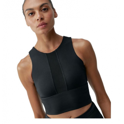 Top BORN MAEVA SS25CS08 B Negro