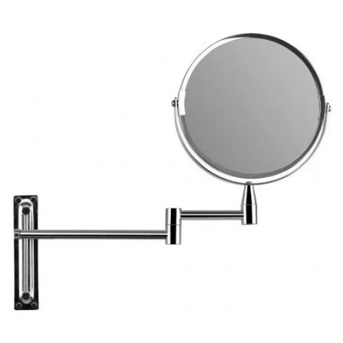 Espejo Cosmético de Pared Orbegozo ESP 4000/ Doble Cara/ Ø17cm