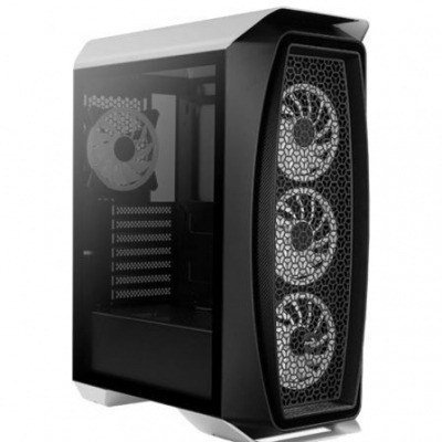 Caja Gaming Semitorre Aerocool Aero One Duo/ Blanca