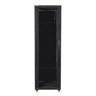 Armario lanberg rack 19pulgadas 42u 600x600 flat pack black negro
