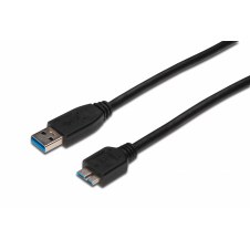 ASSMANN Electronic cable USB 3.2 Gen 1 (3.1 Gen 1) USB A Micro-USB B 0,25 m Negro