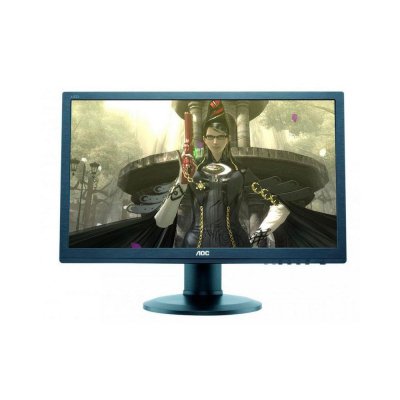 Monitor reacondicionado led aoc e2475pwj 23.6 pulgadas altavoces integrados - vga - dp - hdmi - negro - cable corriente incluido