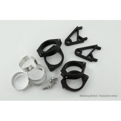 HIGHSIDER lamp holder set XS for 47-54 mm Ø, black 220-816418