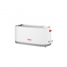 Ufesa TT7375 tostadora 7 2 rebanada(s) 1400 W Gris, Rojo, Blanco