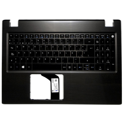 Top case + Teclado compatible para portátil ACER V3-575 Negro 6B.G5EN7.022 Retroiluminado