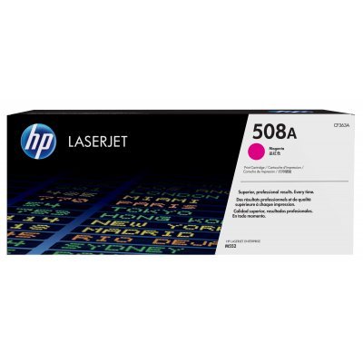 Cartucho de tóner original LaserJet 508A magenta