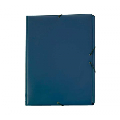 CARP. GOMAS GRAFOPLAS PVC Fº BOLSA INT. AZ