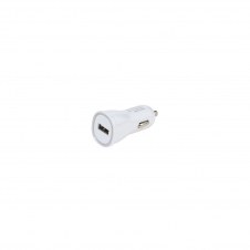 CARGADOR DE COCHE VIVANCO 1 PUERTO USB 12-24V 2.1A BLANCO 36257