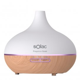 Humidificador Solac HU1053, Aromat LED, 0.3 litros, Fragance Quiet